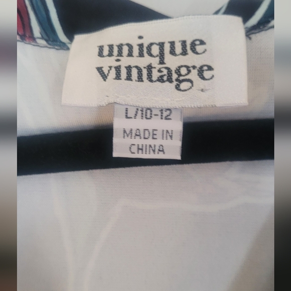 Unique Vintage Brand Blouse Size L. NWT - Picture 5 of 8